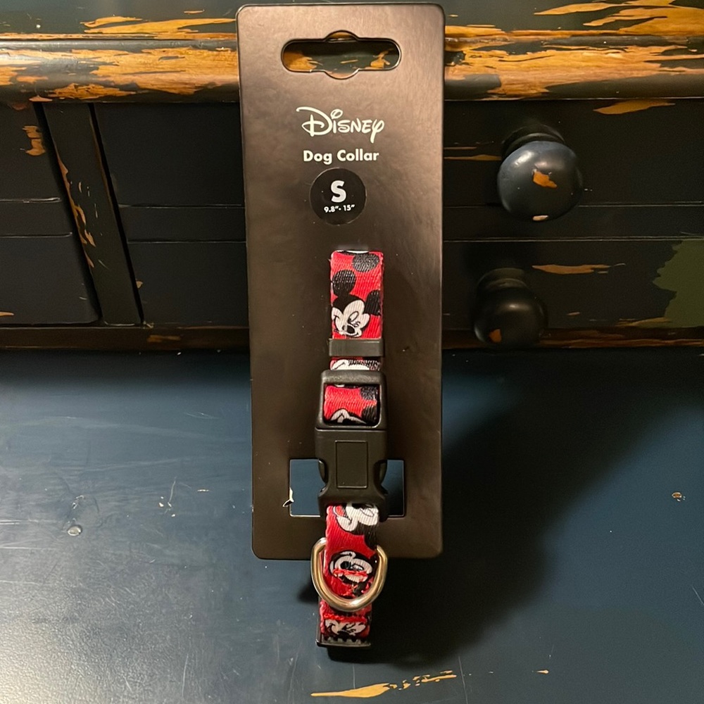 Mickey Mouse Dog Collar Small